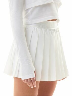 PE Nation VOLLEY SKIRT in white